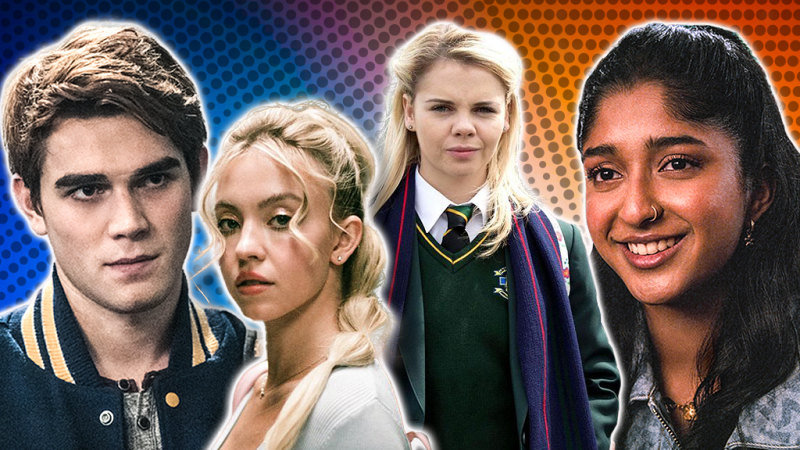 Teenage TV shows Never Have I Ever Year Of Euphoria and why we
