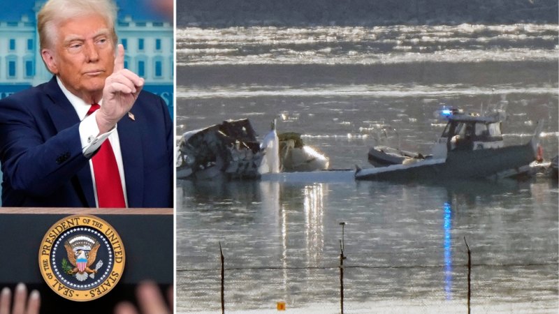 Trump blames diversity hires, Biden for fatal aircraft crash without evidence