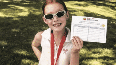 It was young Maya’s dream. On Tuesday, it became reality: Beating Serena Williams at Wimbledon