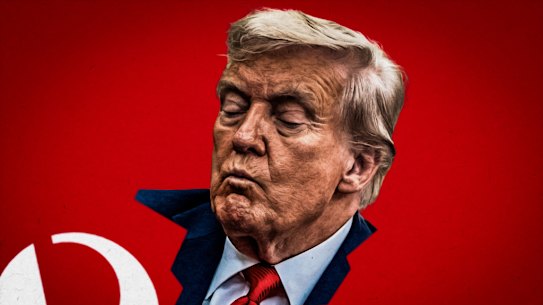 Donald Trump has extended his make America great again campaign to the world’s mailboxes.