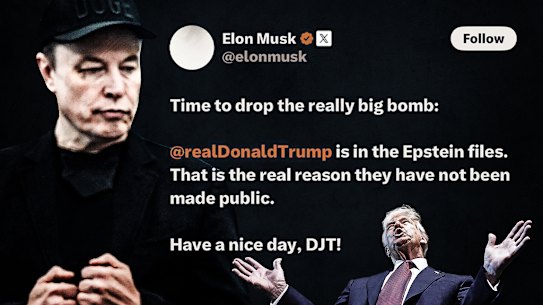 Donald Trump and Elon Musk