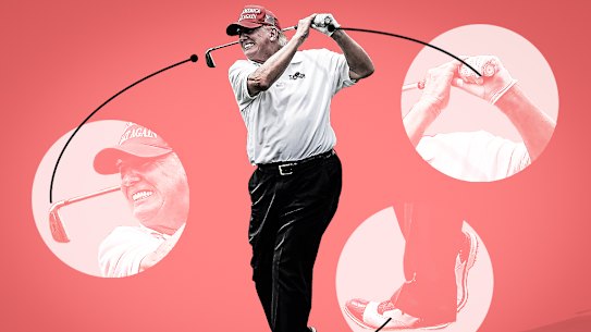 Most of Donald Trump’s golf equipment is partly manufactured outside the United States.