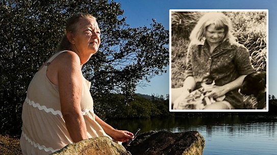 Jenny Tuita at 15 and today.