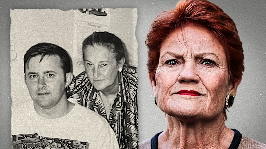 Pauline Hanson attacked the prime minister’s late mother, Maryanne Ellery, for living in public housing for decades.