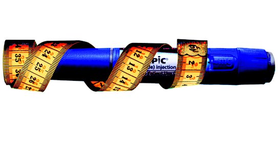 Whether you lose weight through dieting or injections is unimportant. 