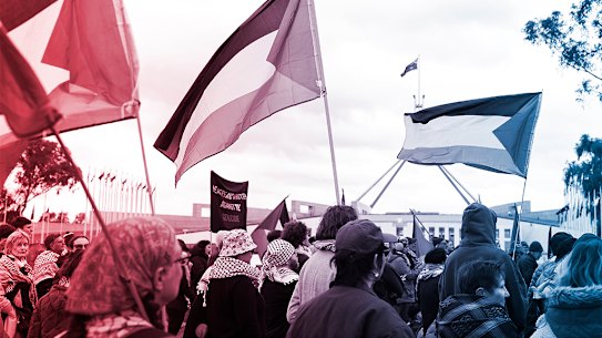 Palestinian recognition.