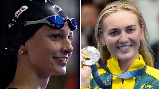 Summer McIntosh,  Ariarne Titmus