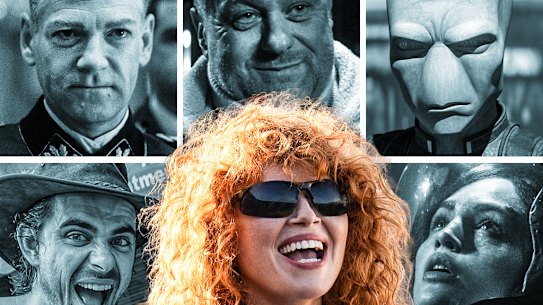 What to stream this week (clockwise from bottom left): The List; Conspiracy; The Diamond Heist; Star Wars: Tales of the Underworld; Ash; and Poker Face. 