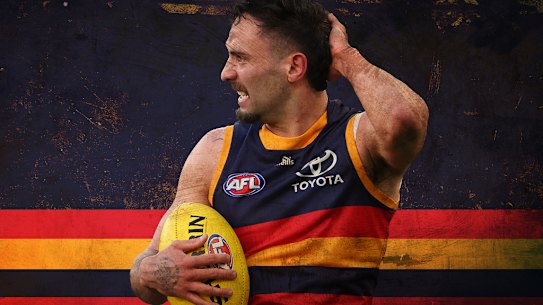 Under-siege Adelaide star Izak Rankine.