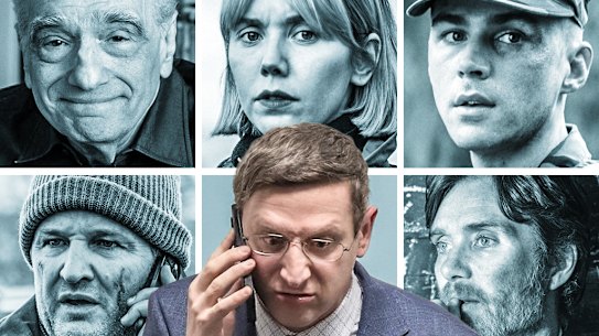 What to stream this week: (clockwise from top left): Mr Scorsese; Karen Pirie; Boots; Steve; The Chair Company; and The Last Frontier.