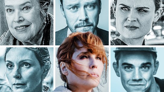 이번 주에 스트리밍할 내용(왼쪽 상단부터 시계 방향): Matlock; 애국자; 뼈; 가져가세요; 소금 습지 아래; 보안관 국가.