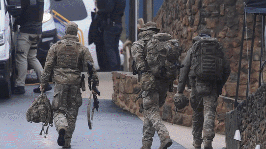 The manhunt at Porepunkah stretches into a third day. 