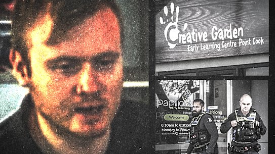 Joshua Brown is alleged to have abused eight children who attended the Creative Garden Early Learning centre in Point Cook between April 2022 and January 2023.