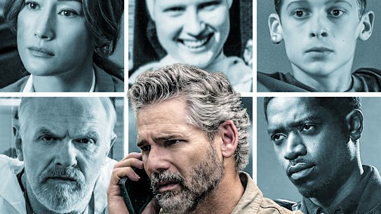 Clockwise from top: Ballard, The Keepers, The Institute, Snowfall, Untamed, The Cleaner.