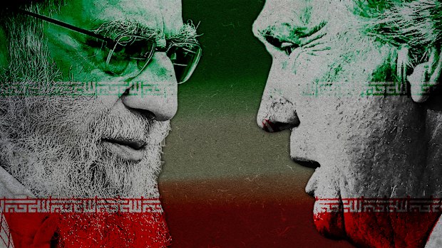 Ayatollah Ali Khamenei and Donald Trump