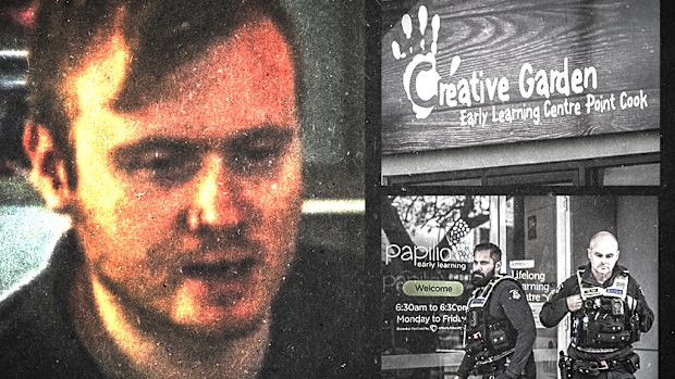 Joshua Brown is alleged to have abused eight children who attended the Creative Garden Early Learning centre in Point Cook between April 2022 and January 2023.