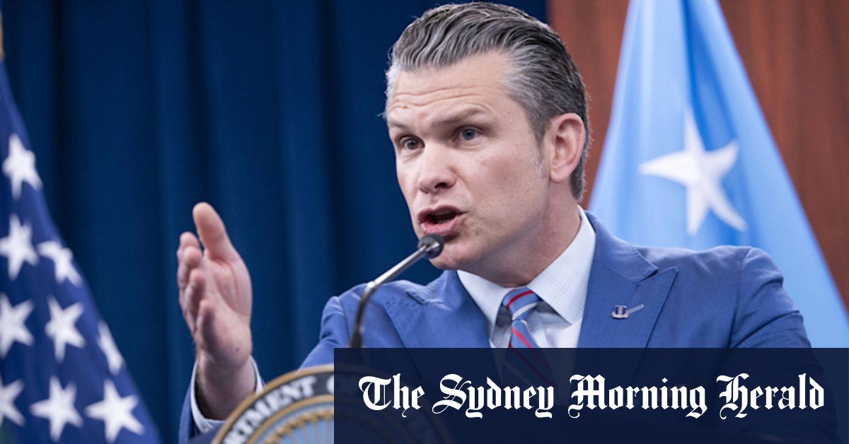 ‘Not woke stuff’: Trump administration bars US officials from Australia defence talks