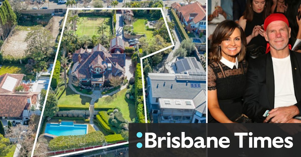 Lisa Wilkinson and Peter FitzSimons’ Sydney home passes in at $24.5m at auction