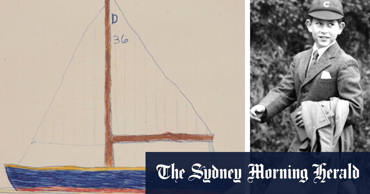 For a princely sum, this drawing by a king is for sale at Sydney’s contemporary art fair