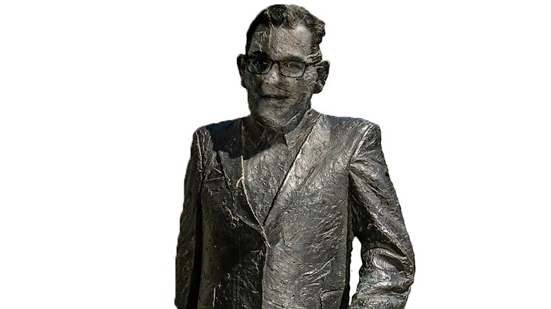 A Daniel Andrews statue – or just a dead cat?