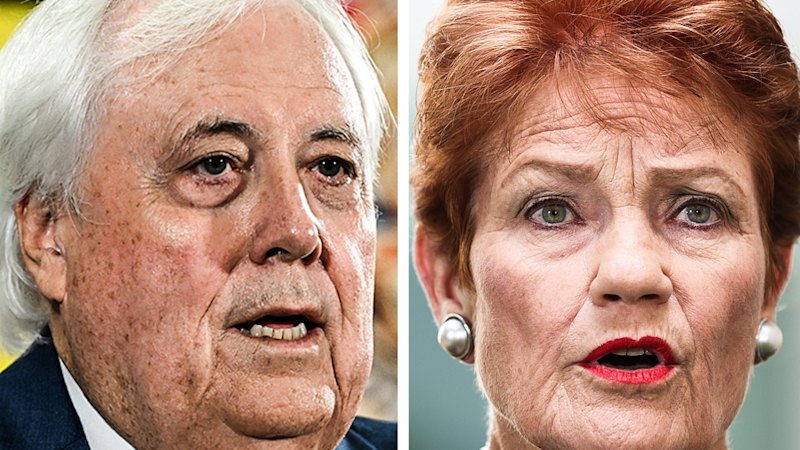 Palmer backs Nationals in bid to counter One Nation and Clive Palmer’s opponents