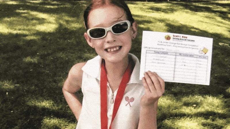 It was young Maya’s dream. On Tuesday, it became reality: Beating Serena at Wimbledon