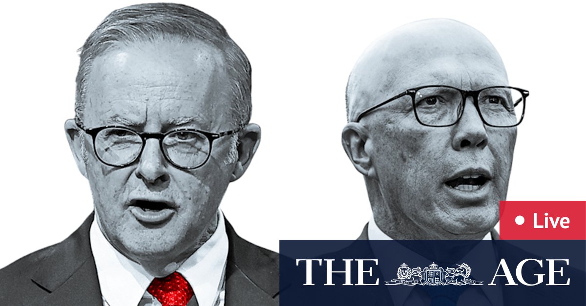 Election debate LIVE updates Peter Dutton, Anthony Albanese go head to
