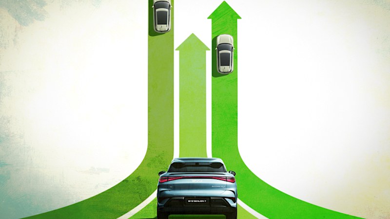 EVs outsell petrol cars for the first time
