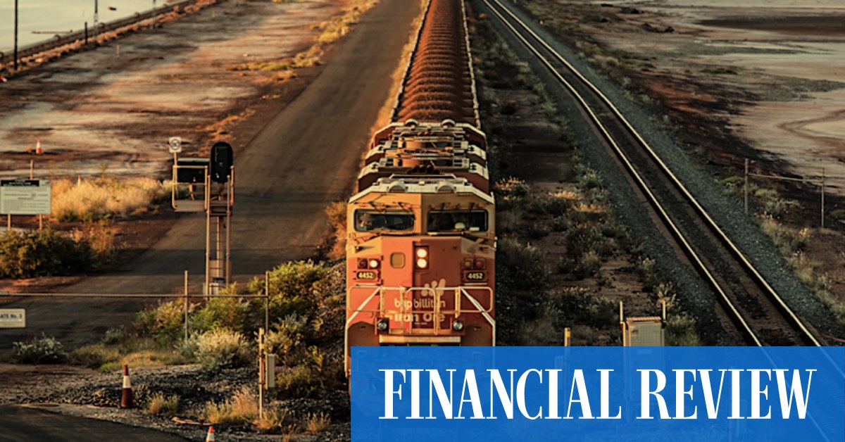 afr.com - Peter Ker - BlackRock urges mining giants to sell their rail networks