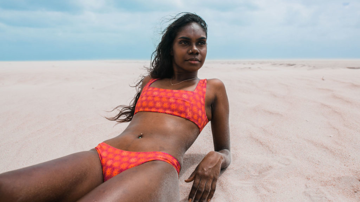 Beach sale native swimwear