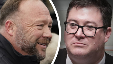 George Christensen appeared on Alex Jones’ show.
