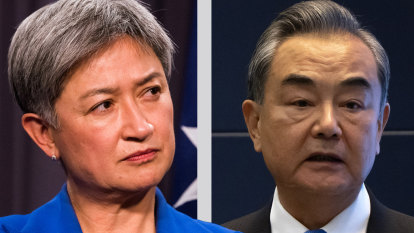 Penny Wong and Wang Yi face off in Pacific as Beijing targets 10 nations