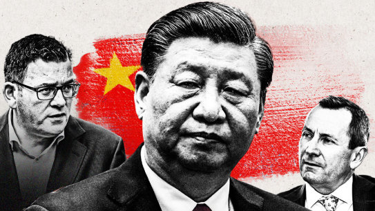 China is reaching below national government in search of new friends.