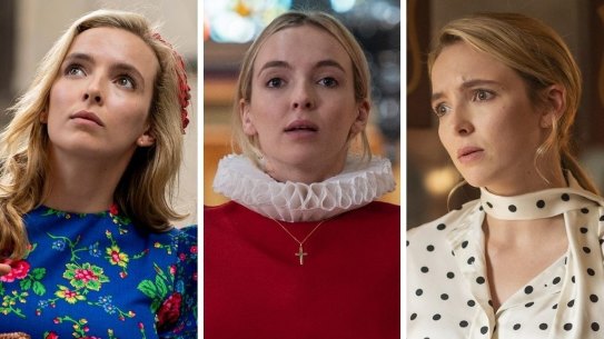 Jodie Comer as Villanelle in Killing Eve.