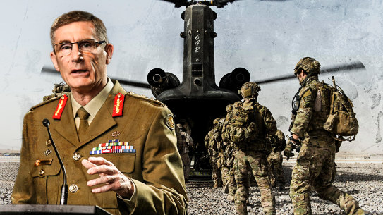 ADF chief Angus Campbell.