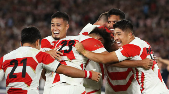 Japan's performances at Rugby World Cup have been stunning.
