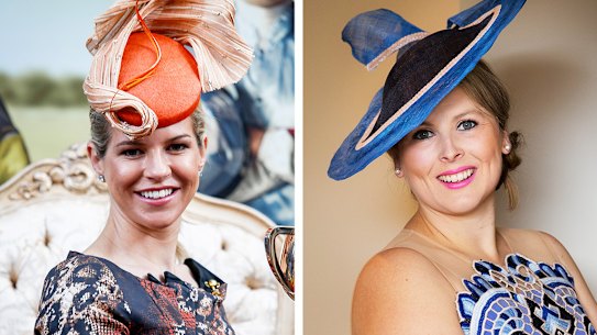 Melbourne Racing Club committee members Alison Saville (left) and Caitrin Kelly.
