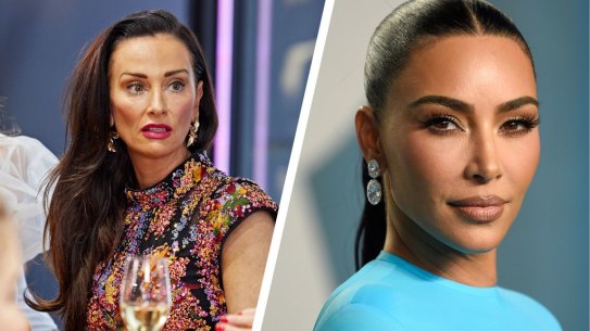 Real Housewives of Melbourne and Kim Kardashian.