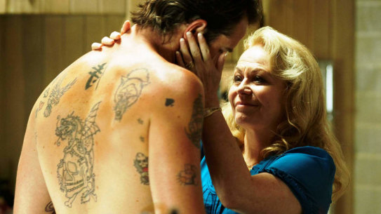 Jacki Weaver as Janine ?Smurf? Cody in Animal Kingdom.