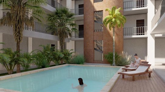 Is it a real hotel or a scene from The Sims game? One of the images of Outlook Hotel on Expedia.