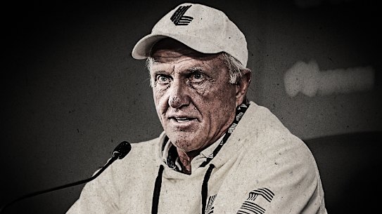 Greg Norman was the face of LIV.