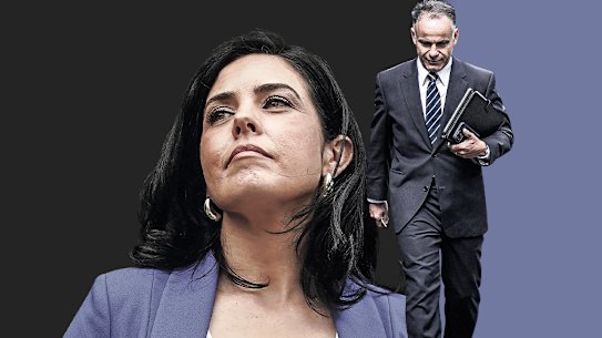 Moira Deeming and John Pesutto.