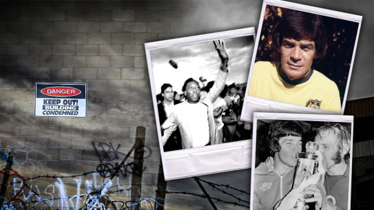 St George Stadium, Pele, Johnny Warren and Johnny Warren with Manfred Schaefer