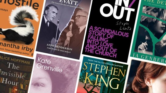 Eight books to read by authors including Kate Grenville, Kirsty Manning and Stephen King.