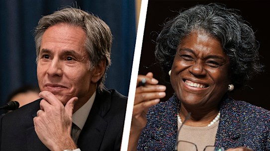 Antony Blinken and Linda Thomas-Greenfield.