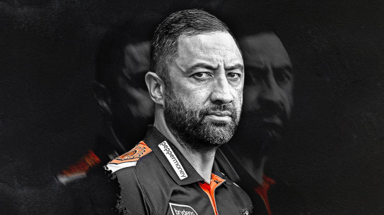 Laying down the law … Benji Marshall