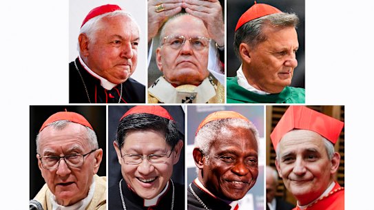 Contenders to replace Pope Francis.