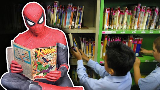 Is Spider-Man compatible with Book Week?