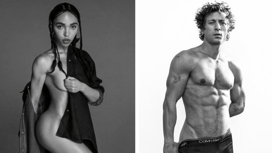 Both Calvin Klein ads contain partial nudity. Only one was banned.