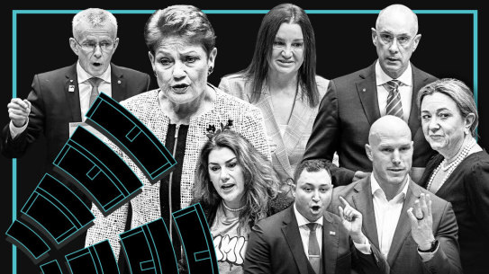 The crossbench in the Senate 